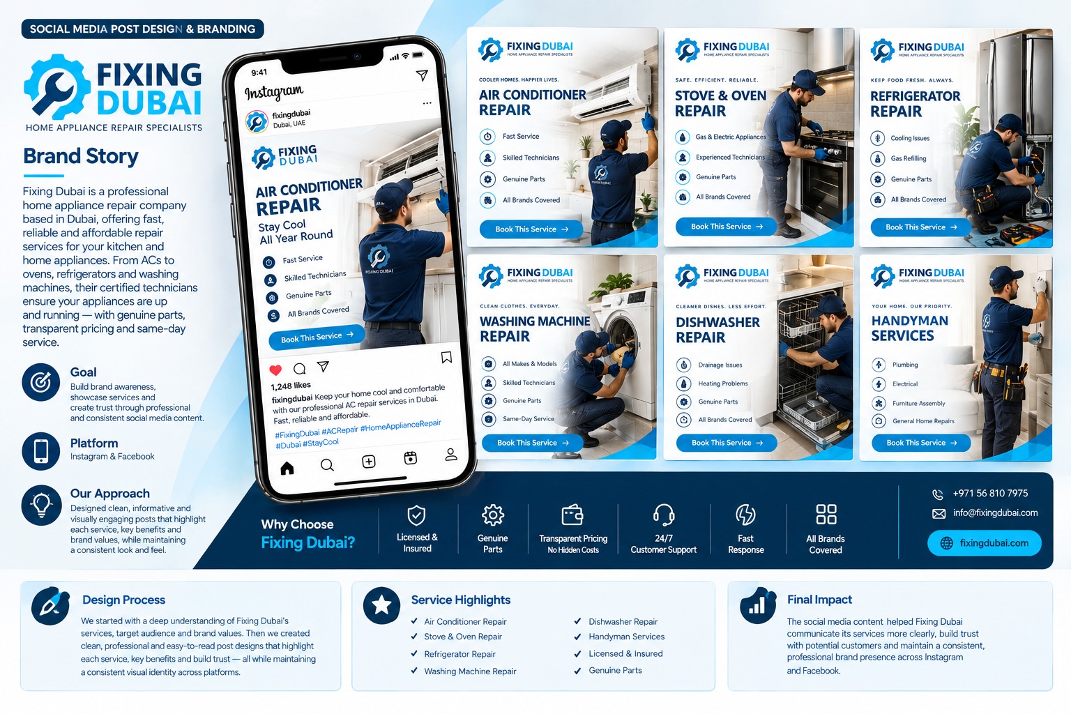 Fixing Dubai — Service Creatives project preview