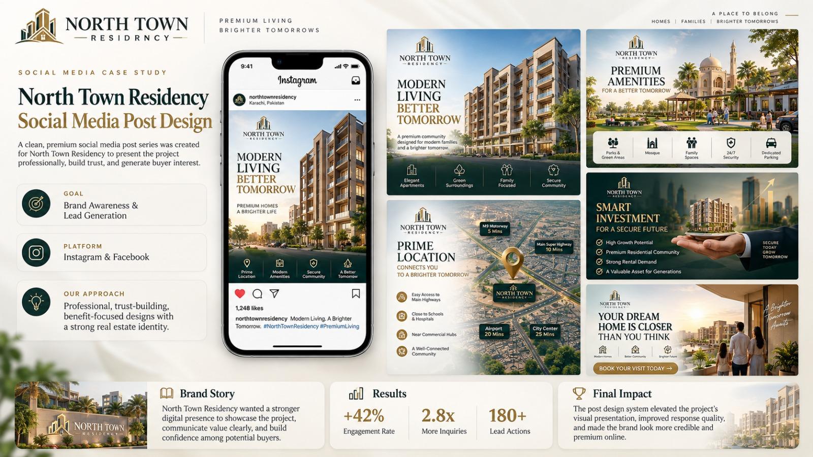 North Town Residency — Property Series project preview