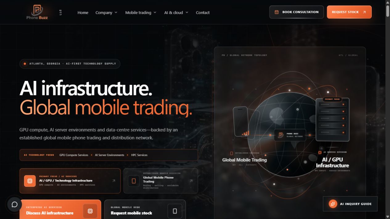 Phone Buzz LLC website preview